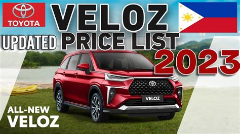 toyota price list philippines 2023.